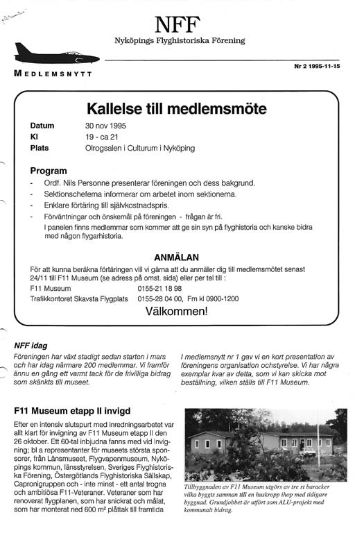 Medlemsnytt