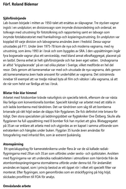 Självförsörjande lab.